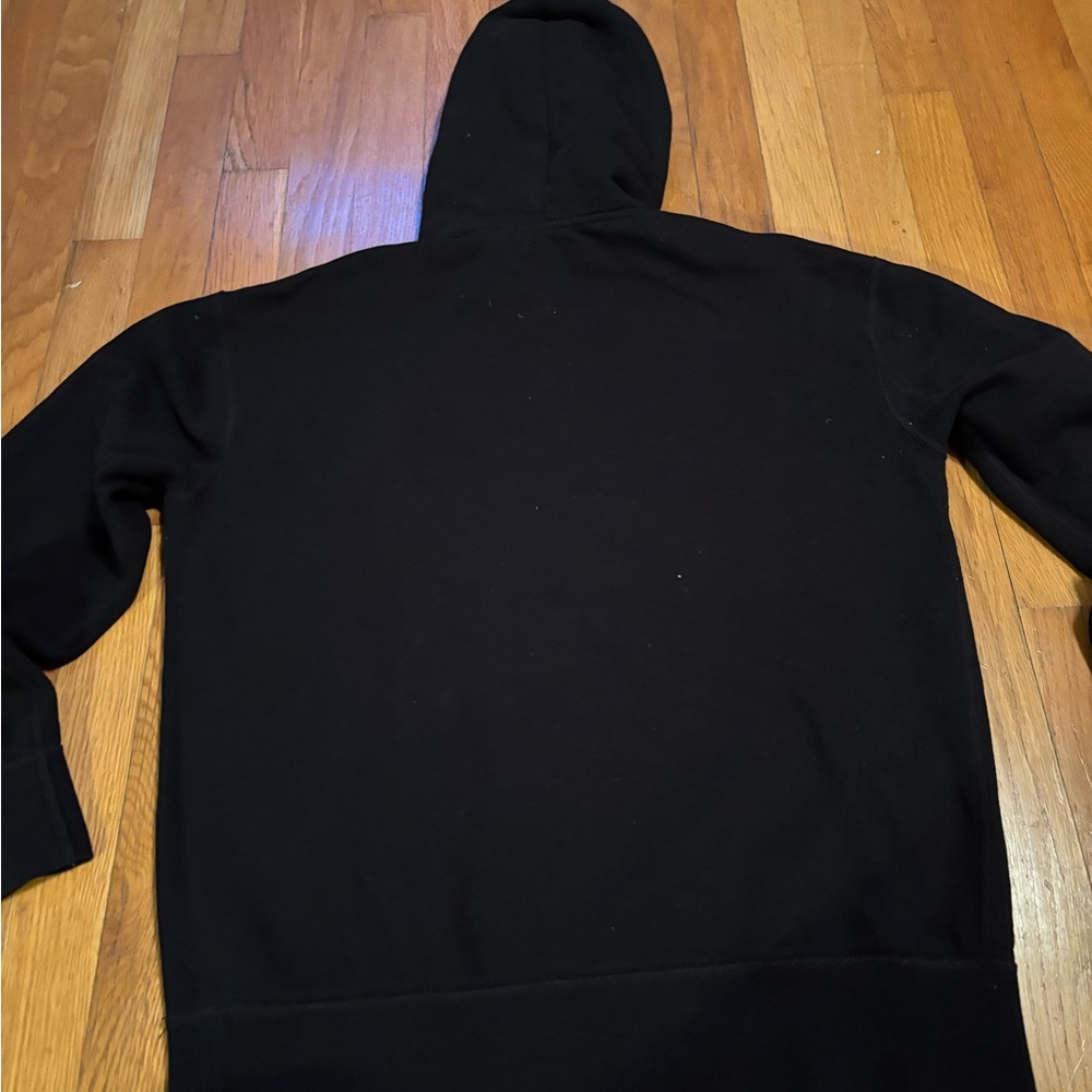 Polo by Ralph Lauren Black Pullover Hoodie with Embroidered Pony - Picture 3 of 3